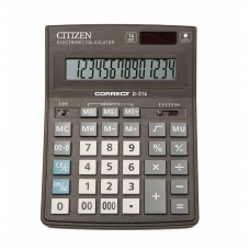 Калькулятор CITIZEN CDB1401-BK, 14 разр., 205*155*28 мм